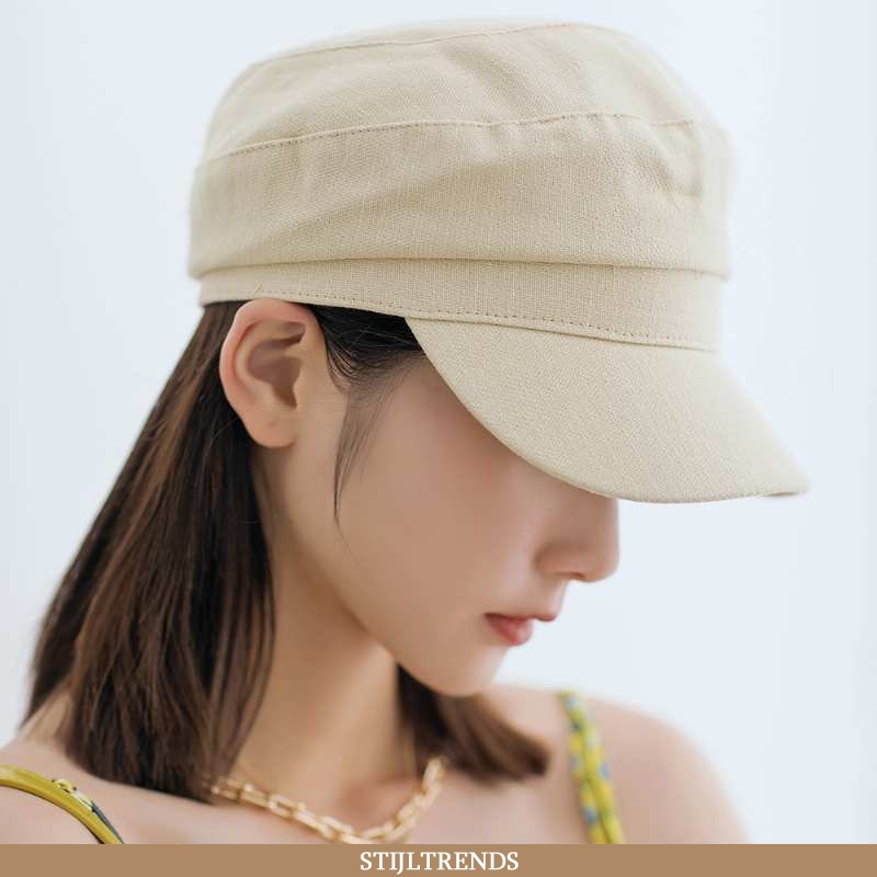 Hoed Dames Dunne Steranijs Beige