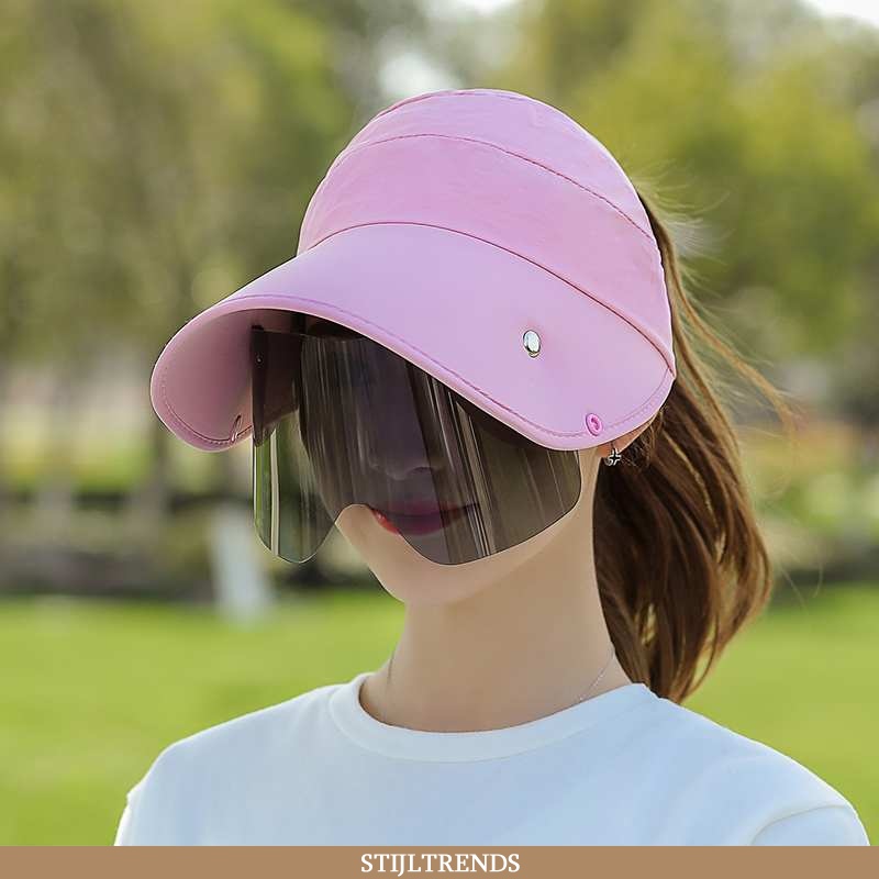 Hoed Dames Zomer Cyclus Roze