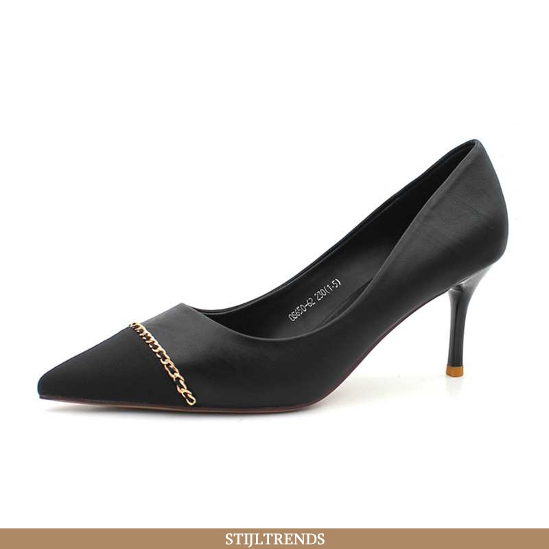Hoge Hakken Dames Pumps Elegante Dunne