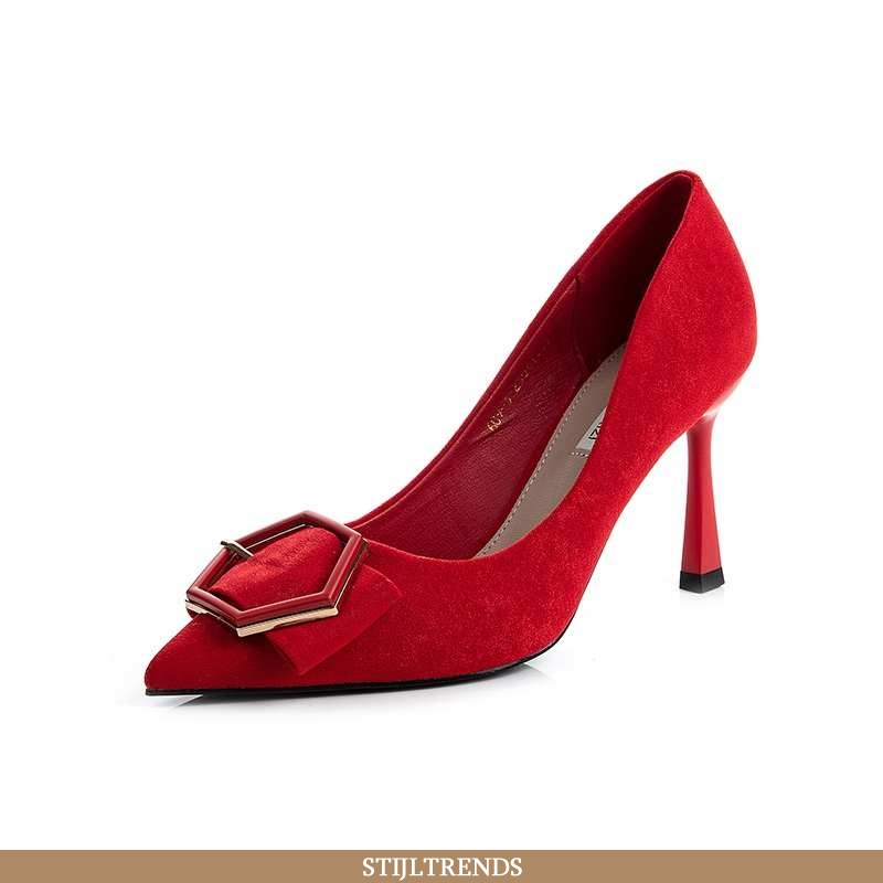 Hoge Hakken Dames Pumps Hippe Nieuw