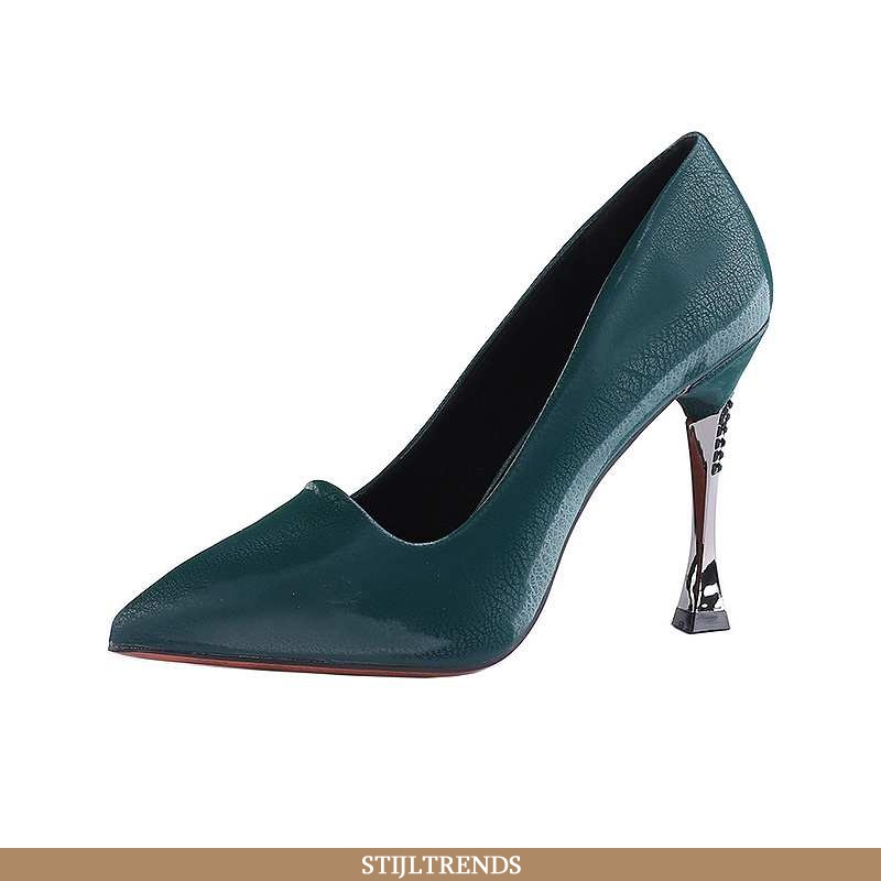 Hoge Hakken Dames Schoenen Lente Met Strass