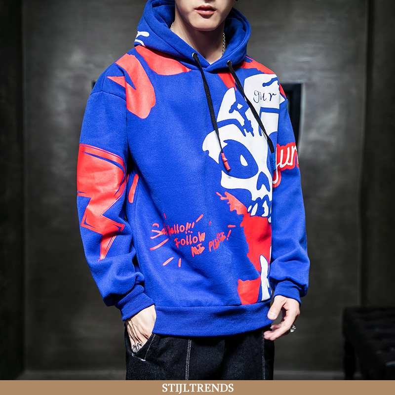 Hoodie Heren Katoenen Grote Maten Mannen