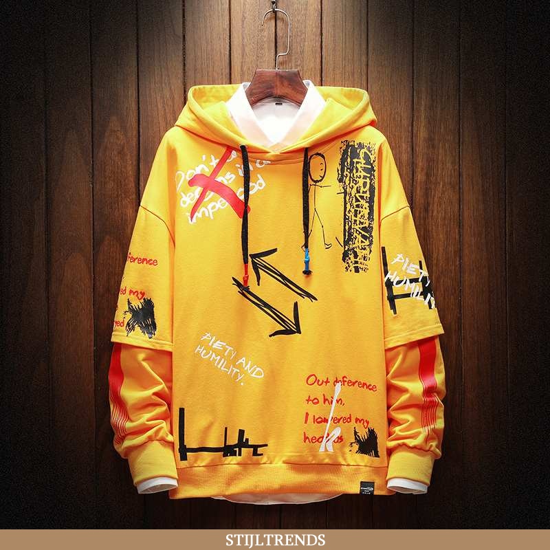 Hoodie Heren Katoenen Lente Mannen