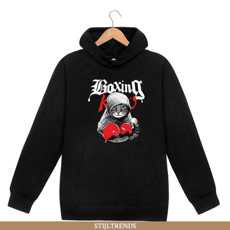 Hoodie Heren Katoenen Trendy Nieuw