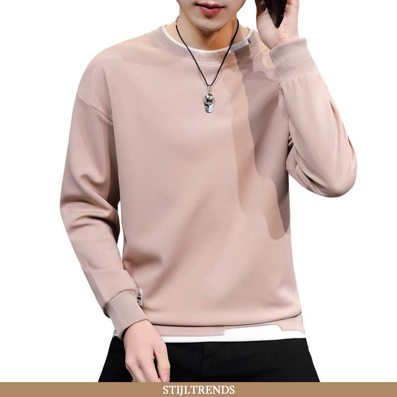 Hoodie Heren Onderhemd Baggy Wit