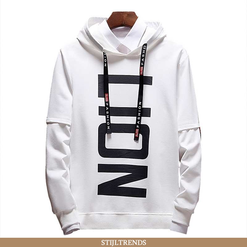 Hoodie Heren Onderhemd Katoenen Baggy Student