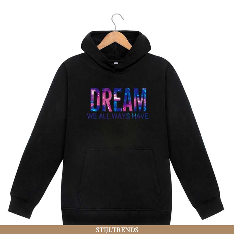 Hoodie Heren Suede Met Capuchon Nieuw