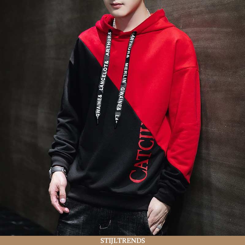 Hoodie Heren T-shirt Lange Mouw Lente Nieuw
