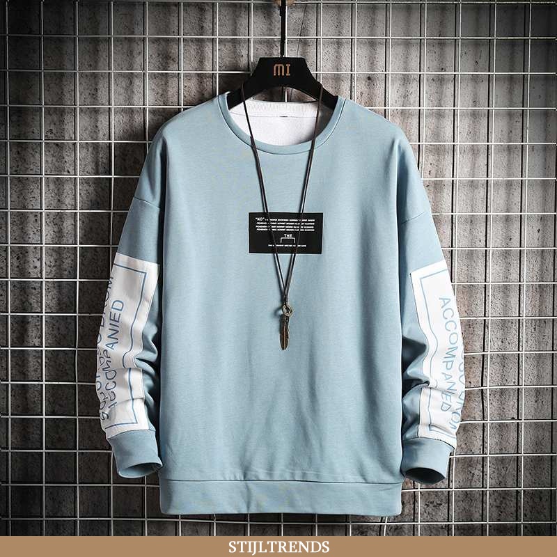 Hoodie Heren Trendy Jasje Blauwe