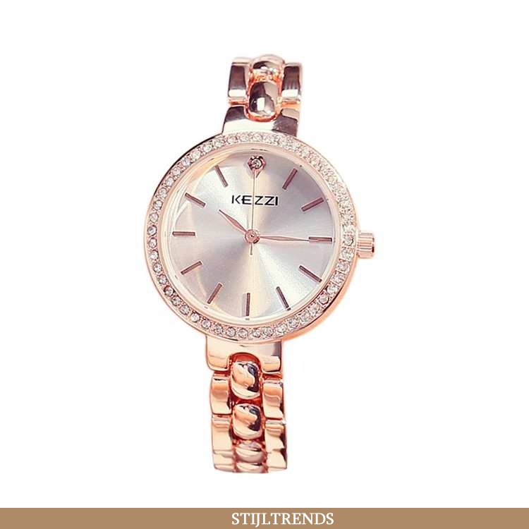 Horloge Dames Hippe Student Roos