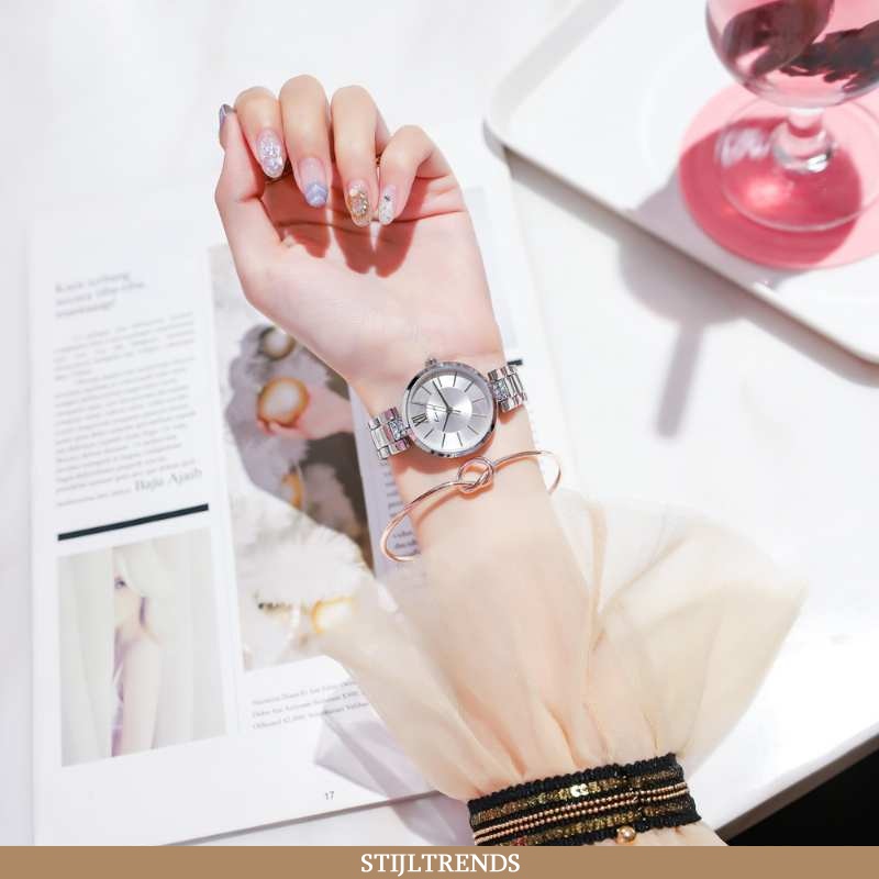 Horloge Dames Hippe Vrouw Witte