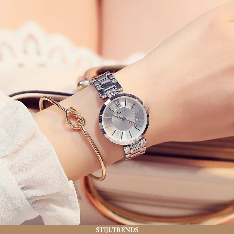 Horloge Dames Hippe Vrouw Zilveren