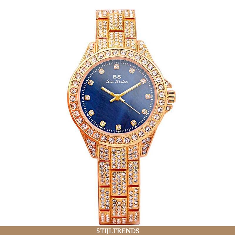 Horloge Dames Hippe Vrouwen Blauwe
