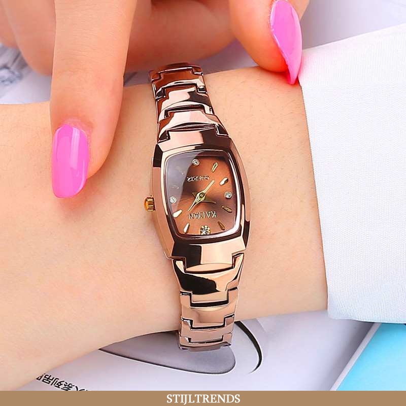 Horloge Dames Trendy Student Roos