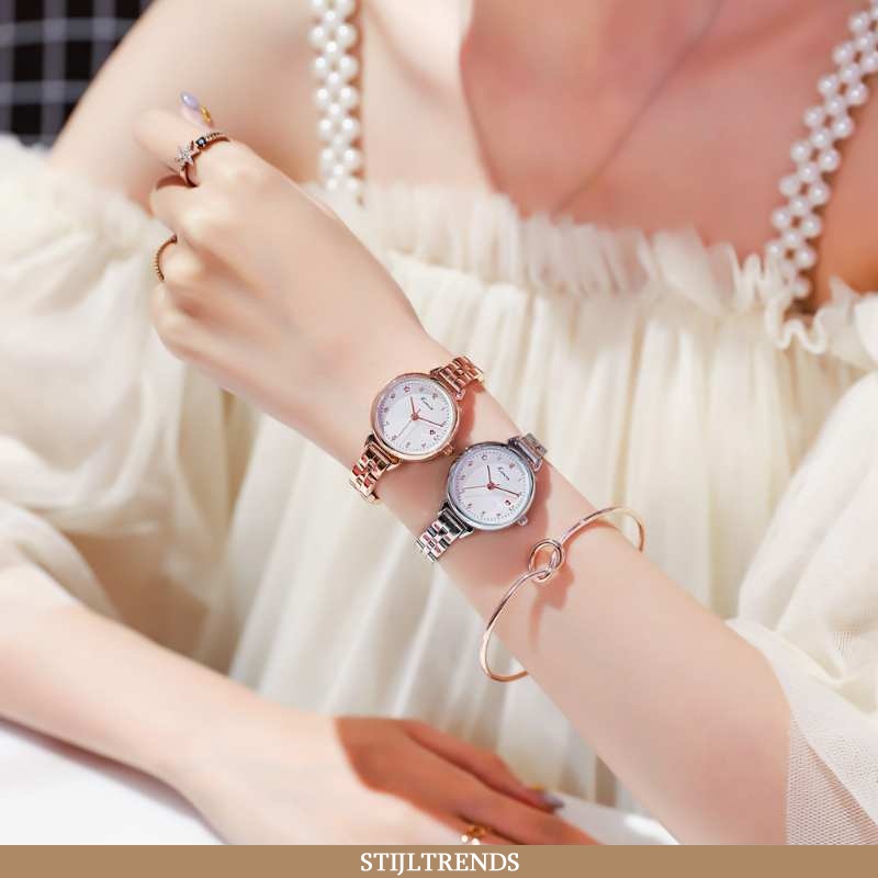 Horloge Dames Waterdichte Vrouw Rood