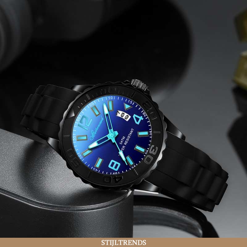 Horloge Heren Waterdichte Kinderen Zwarte