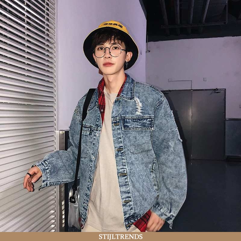 Jas Heren Jack Denim Baggy Nieuw