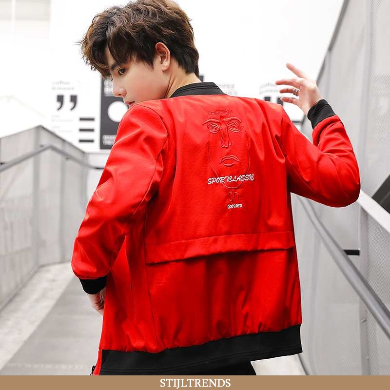 Jas Heren Jack Trendy Rood