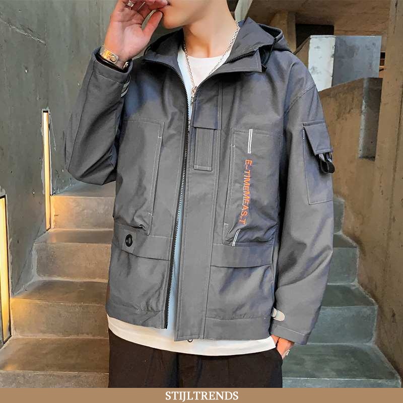 Jas Heren Trendy 2020 Grijs