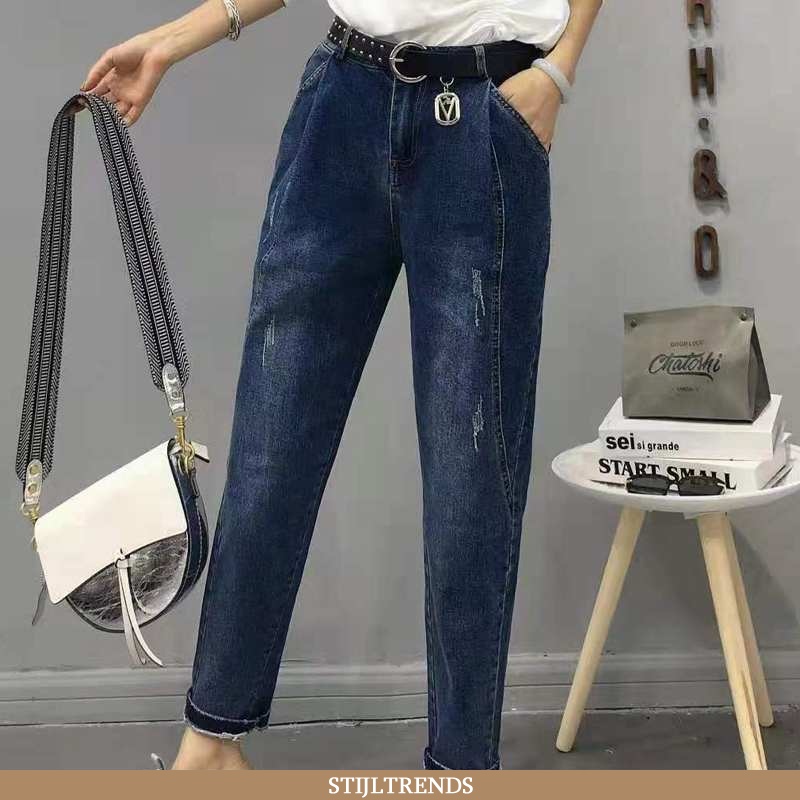 Jeans Dames Broek Denim Straight 2020