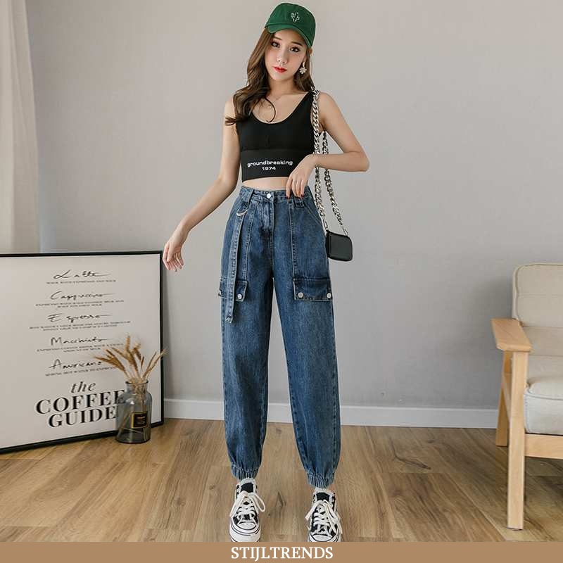 Jeans Dames Denim Casual Harlan