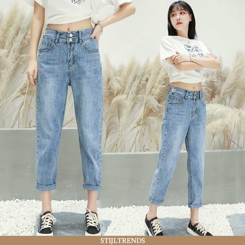 Jeans Dames Spijkerbroek Jeans Baggy Harlan