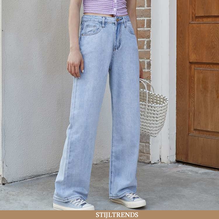 Jeans Dames Spijkerbroek Jeans Baggy Vrouwen