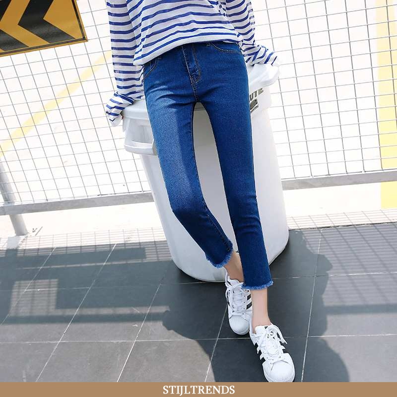Jeans Dames Spijkerbroek Jeans Herfst Vrouwen