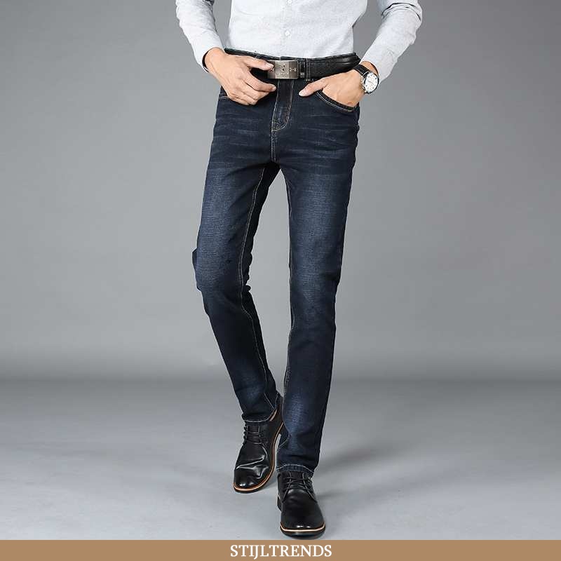 Jeans Heren Broek Baggy Zwart