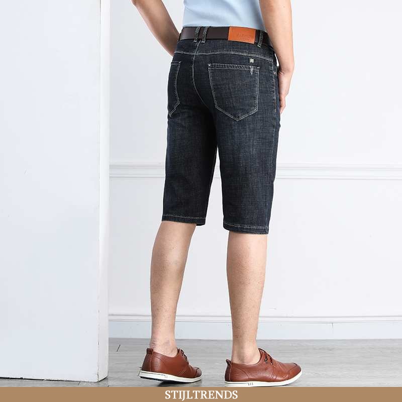 Jeans Heren Denim Baggy Zwart