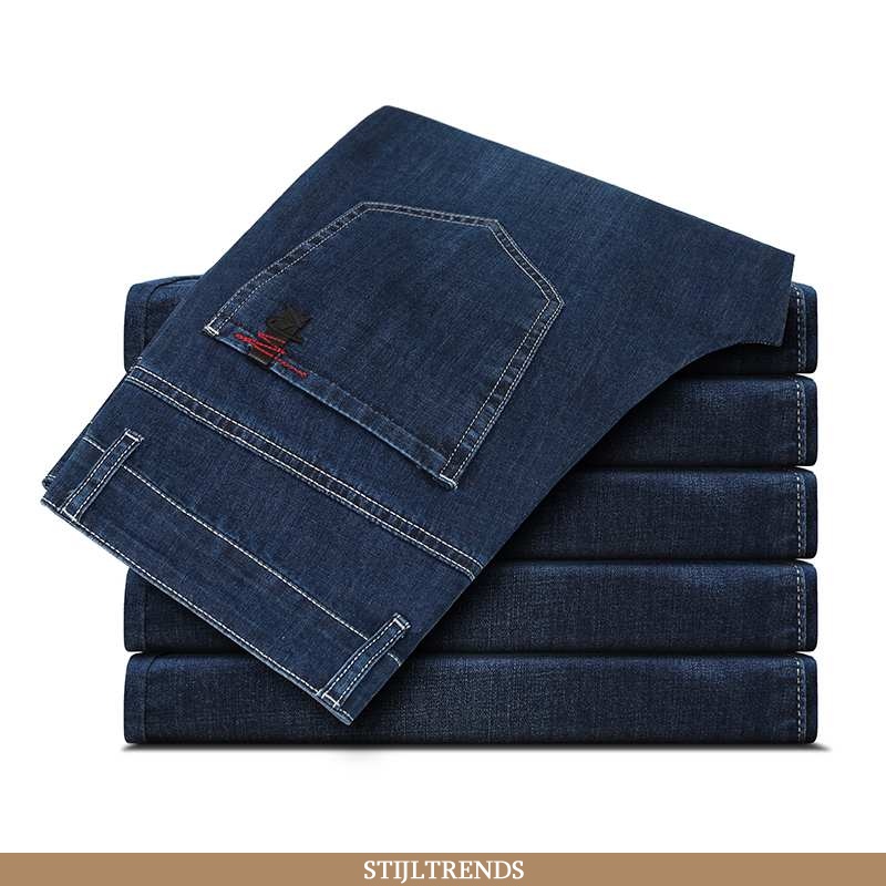 Jeans Heren Korte Broek Denim Dunne Mannen