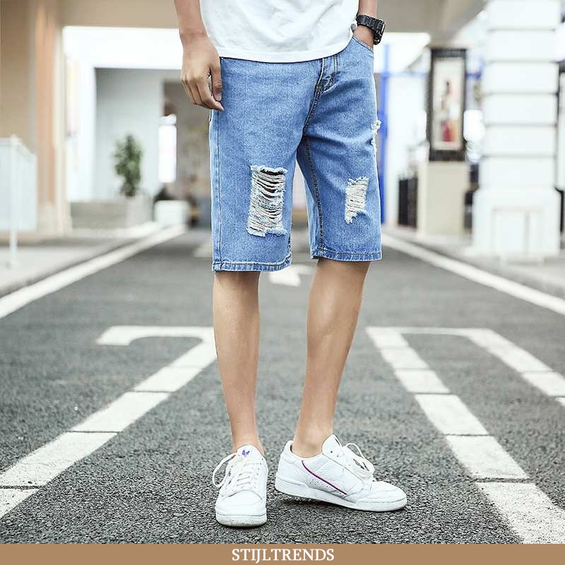 Jeans Heren Spijkerbroek Jeans Denim Straight Nieuw