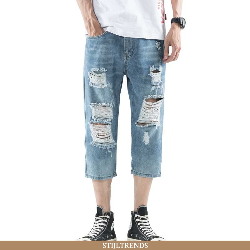 Jeans Heren Spijkerbroek Jeans Hippe Gemiddelde