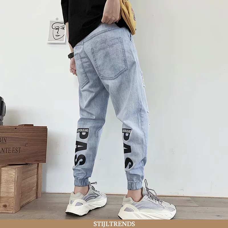 Jeans Heren Spijkerbroek Jeans Skinny Wassen