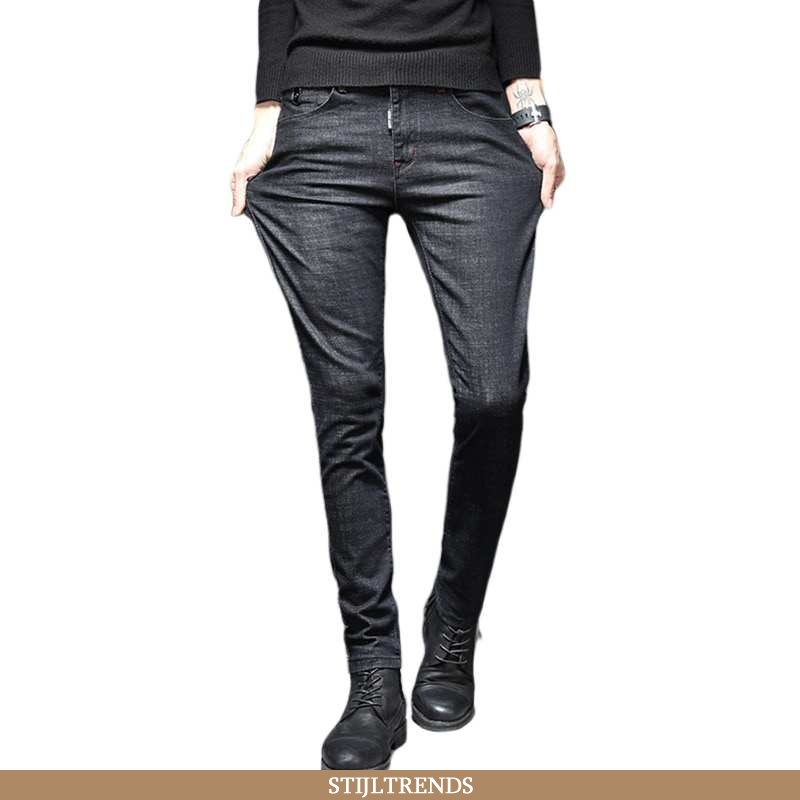 Jeans Heren Spijkerbroek Jeans Suede Herfst Hete Verkoop