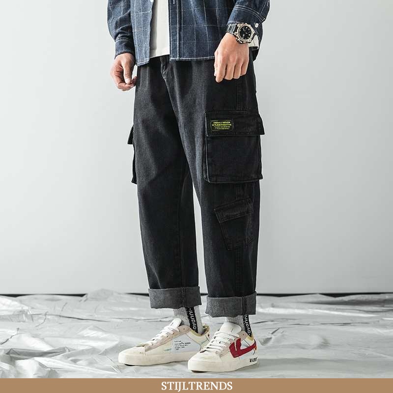 Jeans Heren Spijkerbroek Jeans Trendy Zwart