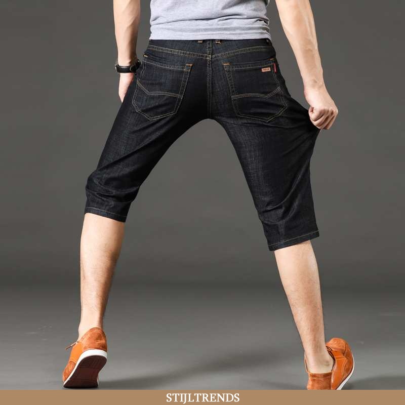 Jeans Heren Spijkerbroek Jeans Zomer Capri Broek
