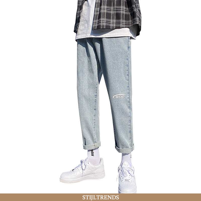 Jeans Heren Spijkerbroek Jeans Zomer Nieuw