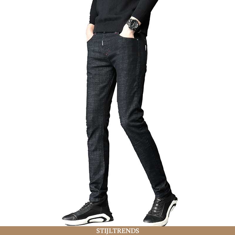 Jeans Heren Spijkerbroek Jeans Zwart Zwarte