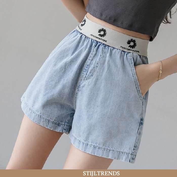 Korte Broek Dames Denim Skinny Mini