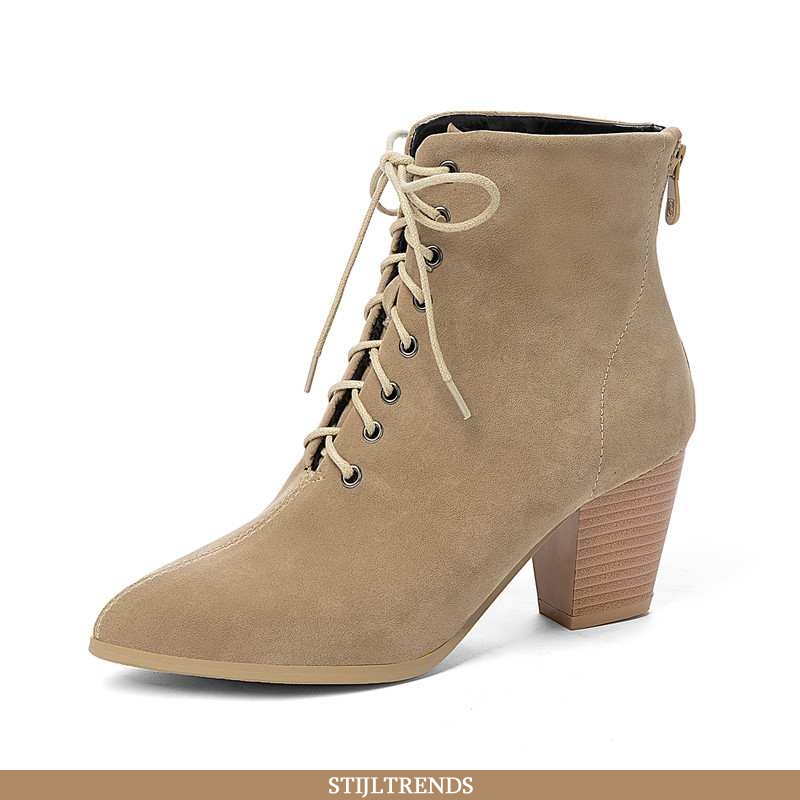 Laarzen Dames Schoenen Veter Klein Formaat