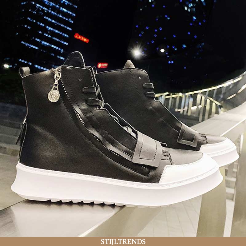 Laarzen Heren Schoenen Trendy Velcro