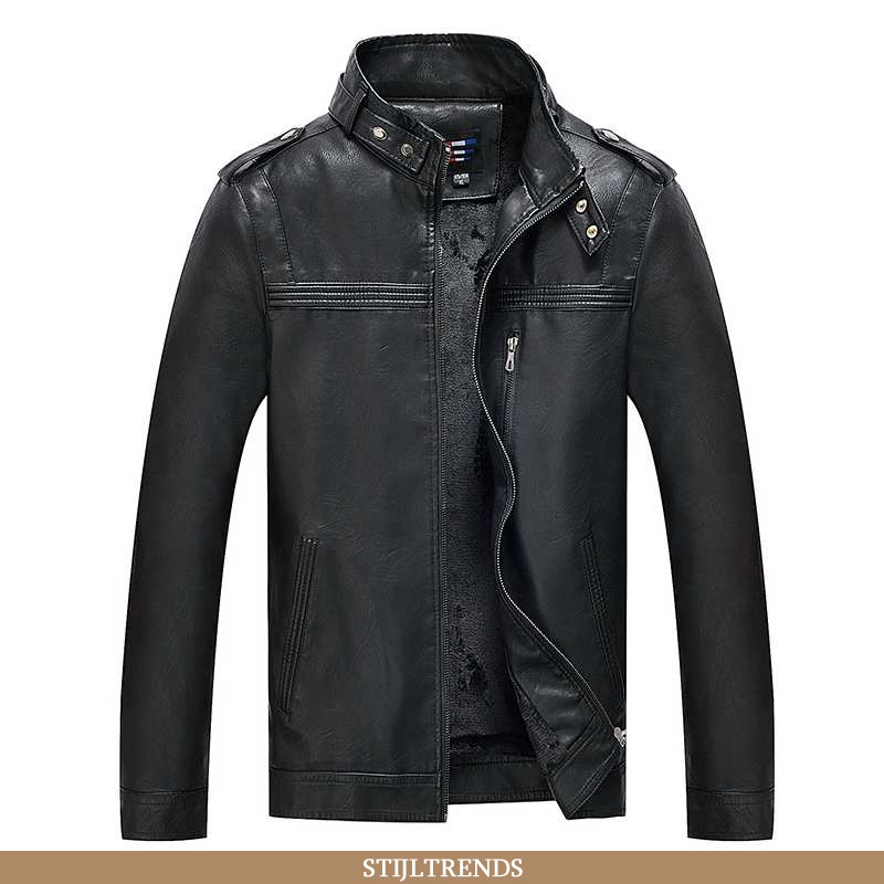 Leren Jas Heren Suede 2020 Zwarte