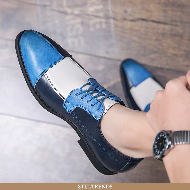 Leren Schoenen Heren Schoenen Business Mesh