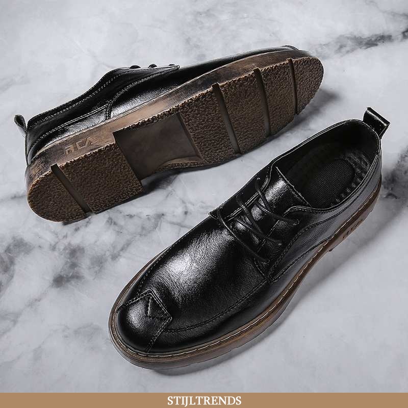 Leren Schoenen Heren Schoenen Herfst Brits