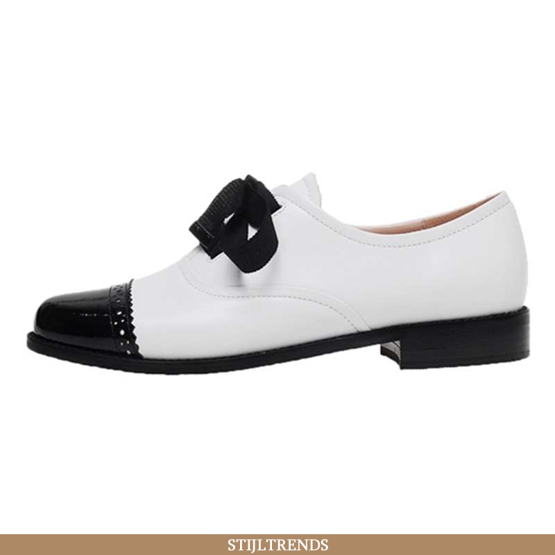 Mocassins Dames Pumps Leren Lente Mini