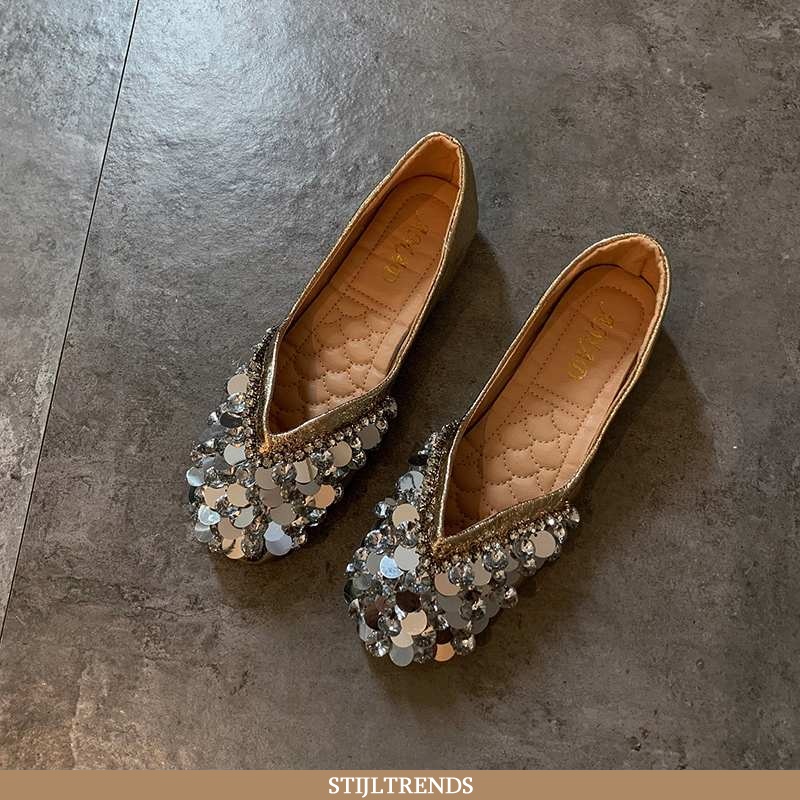Mocassins Dames Pumps Platte Doek