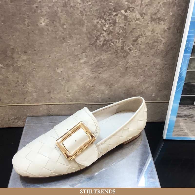 Mocassins Dames Schoenen Gevlochten Vrouwen