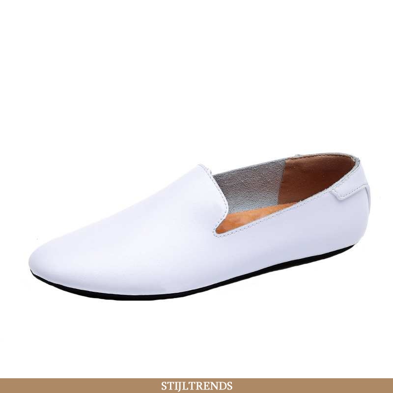 Mocassins Heren Bootschoenen Leren Casual Mini
