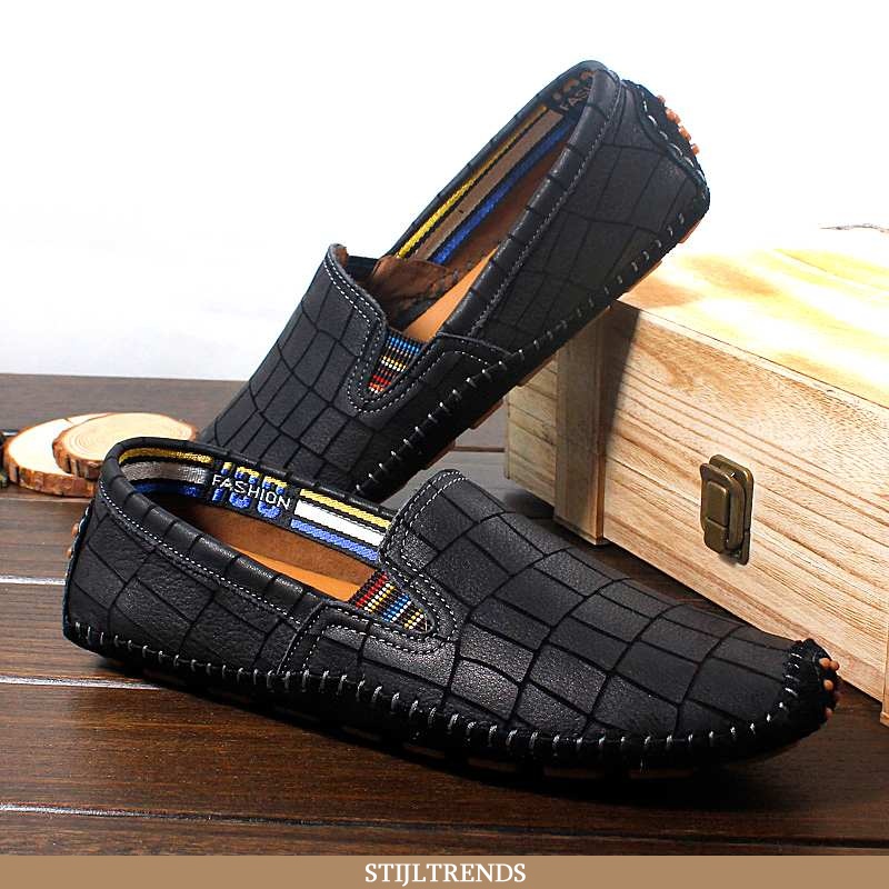 Mocassins Heren Bootschoenen Leren Zomer Brits